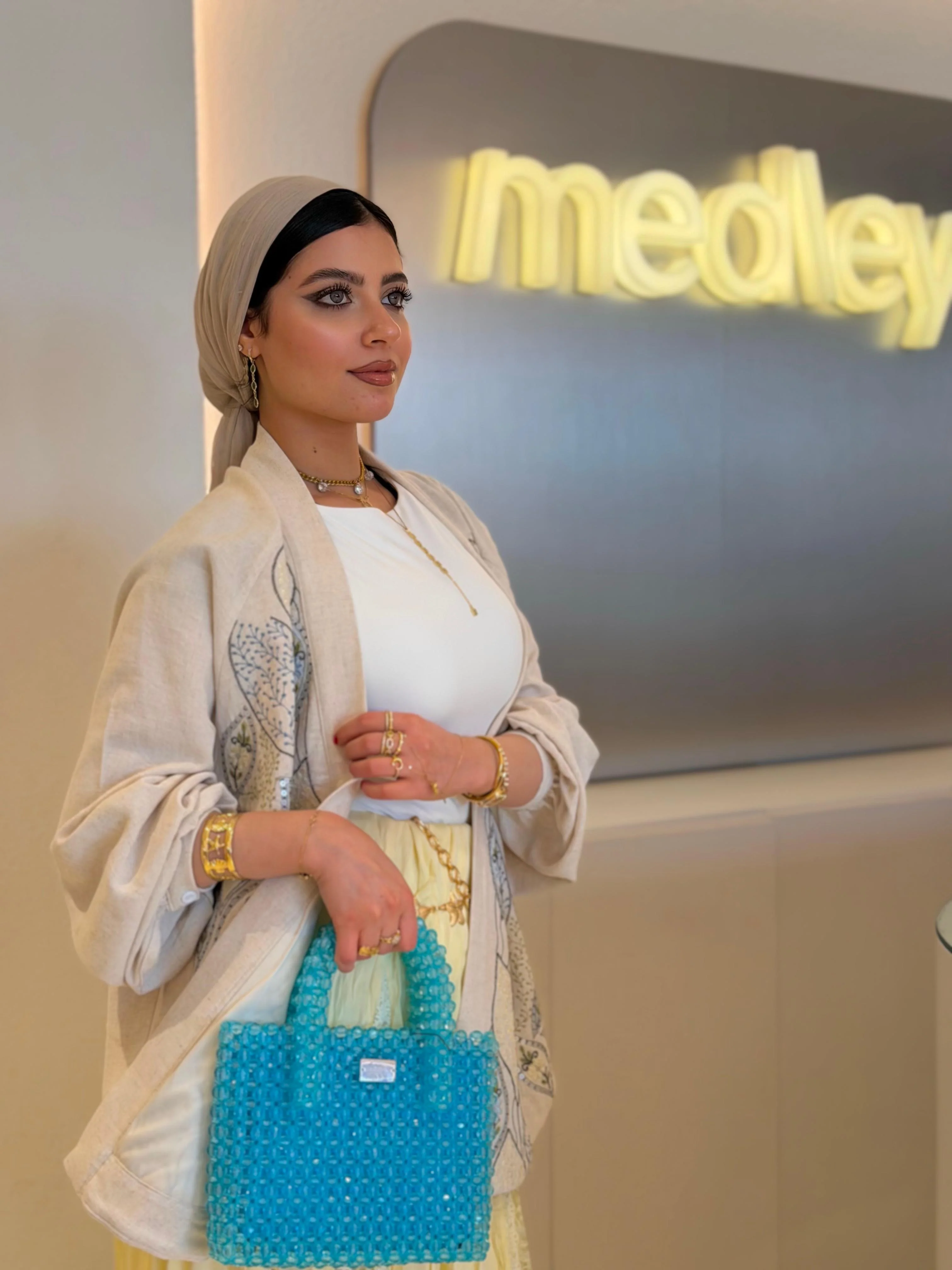 Aqua Muse Crystals handbag - Image 2