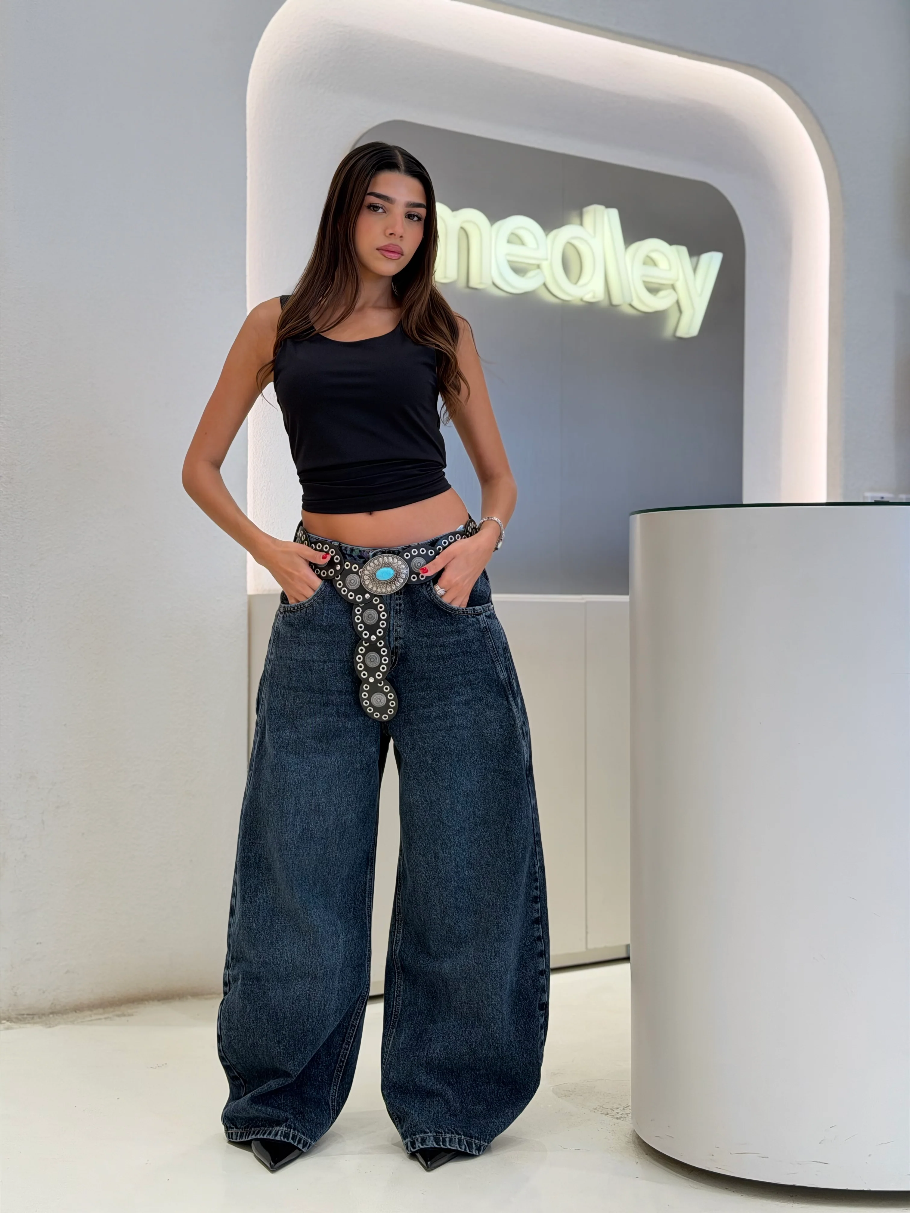 Balloon Denim Jeans - Image 3