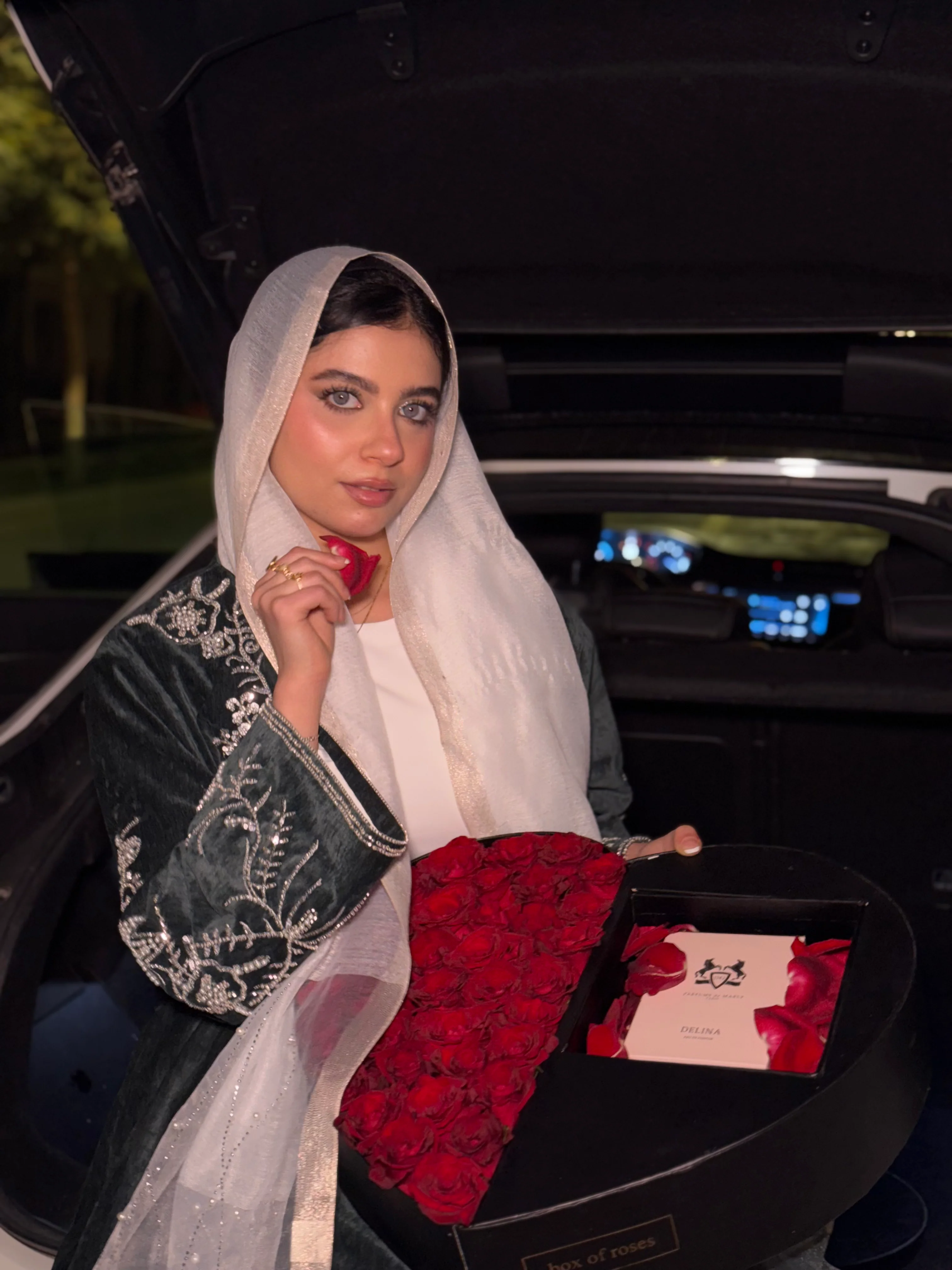 Emerald Green Abaya - Image 4
