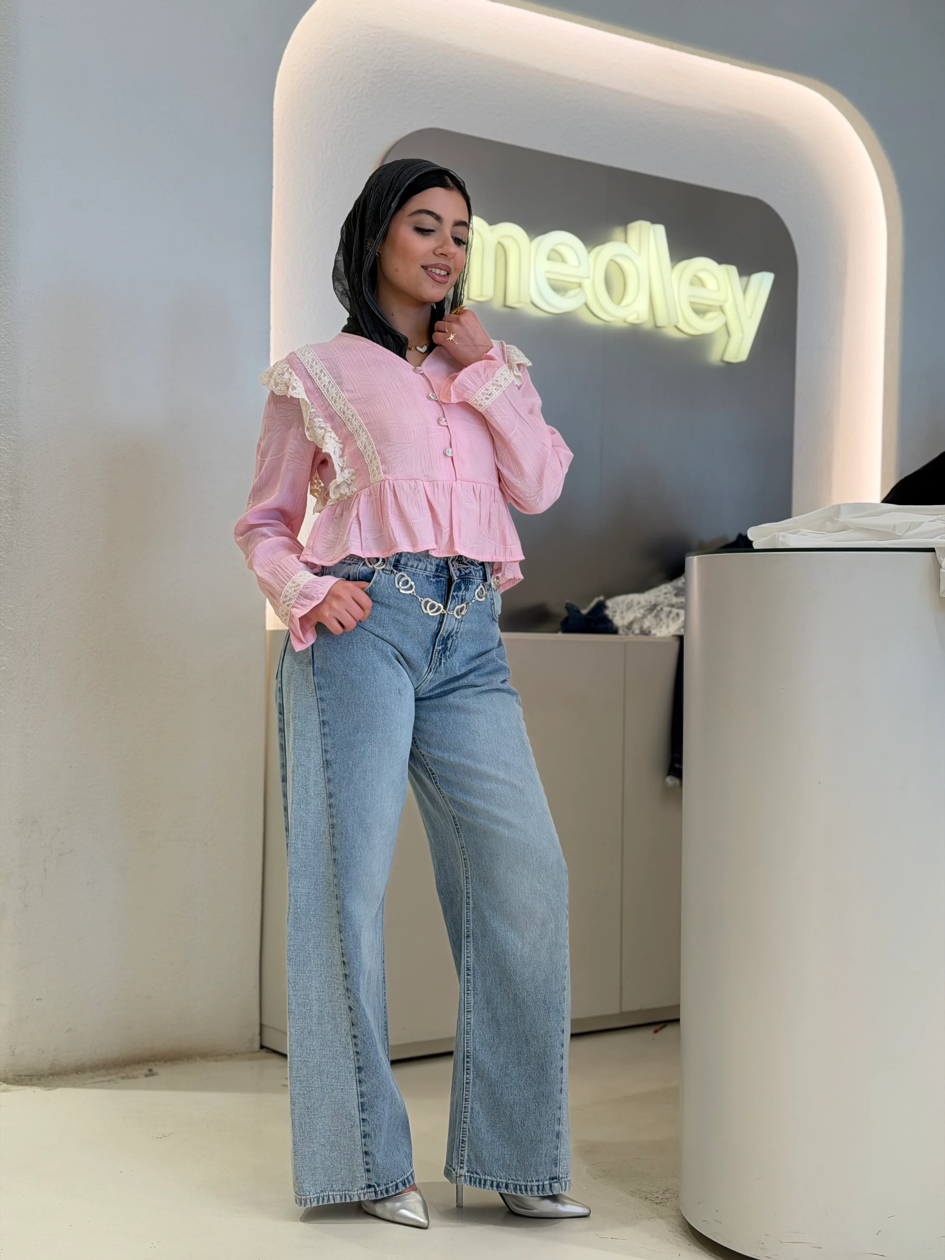 Fancy Dantel End Blouse - Image 10