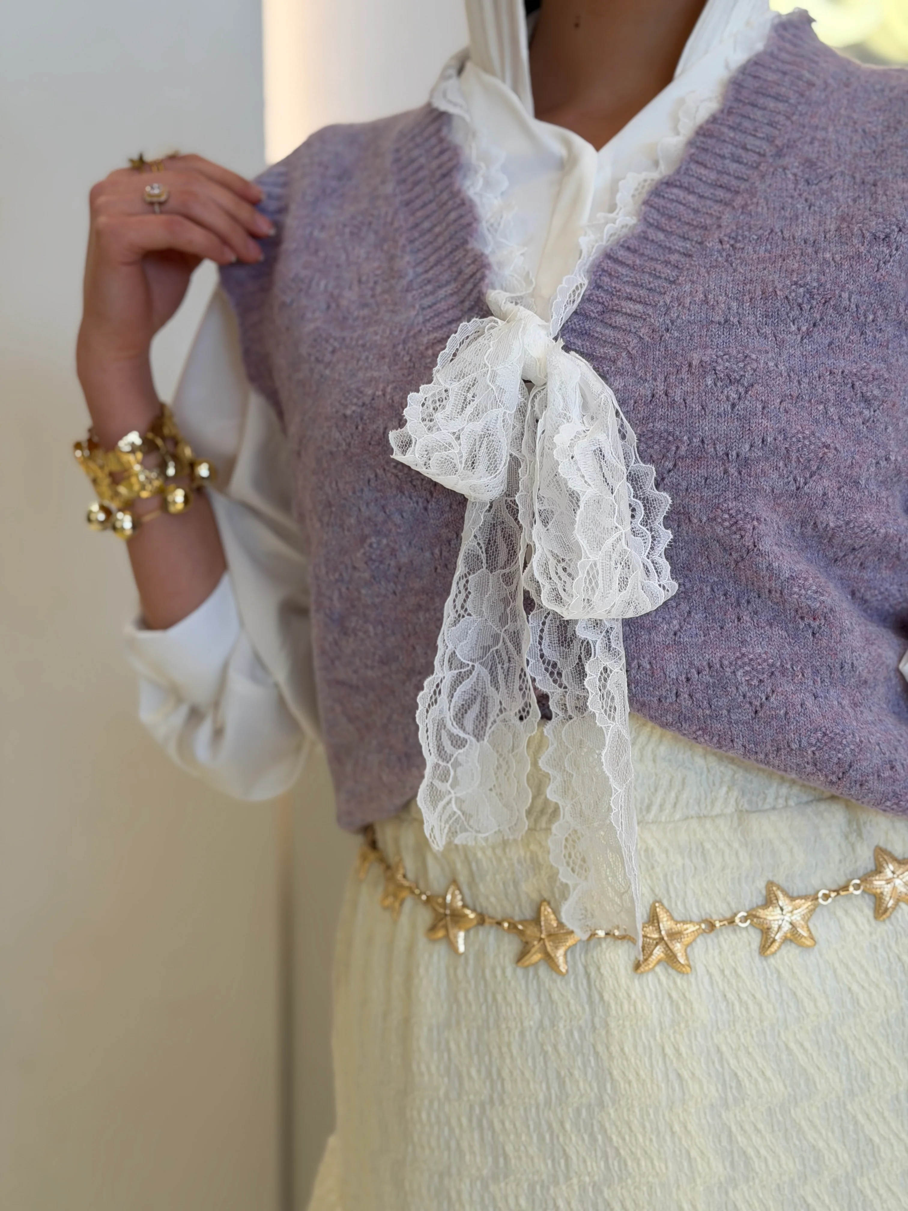 Mohair Dantel Vest - Image 12