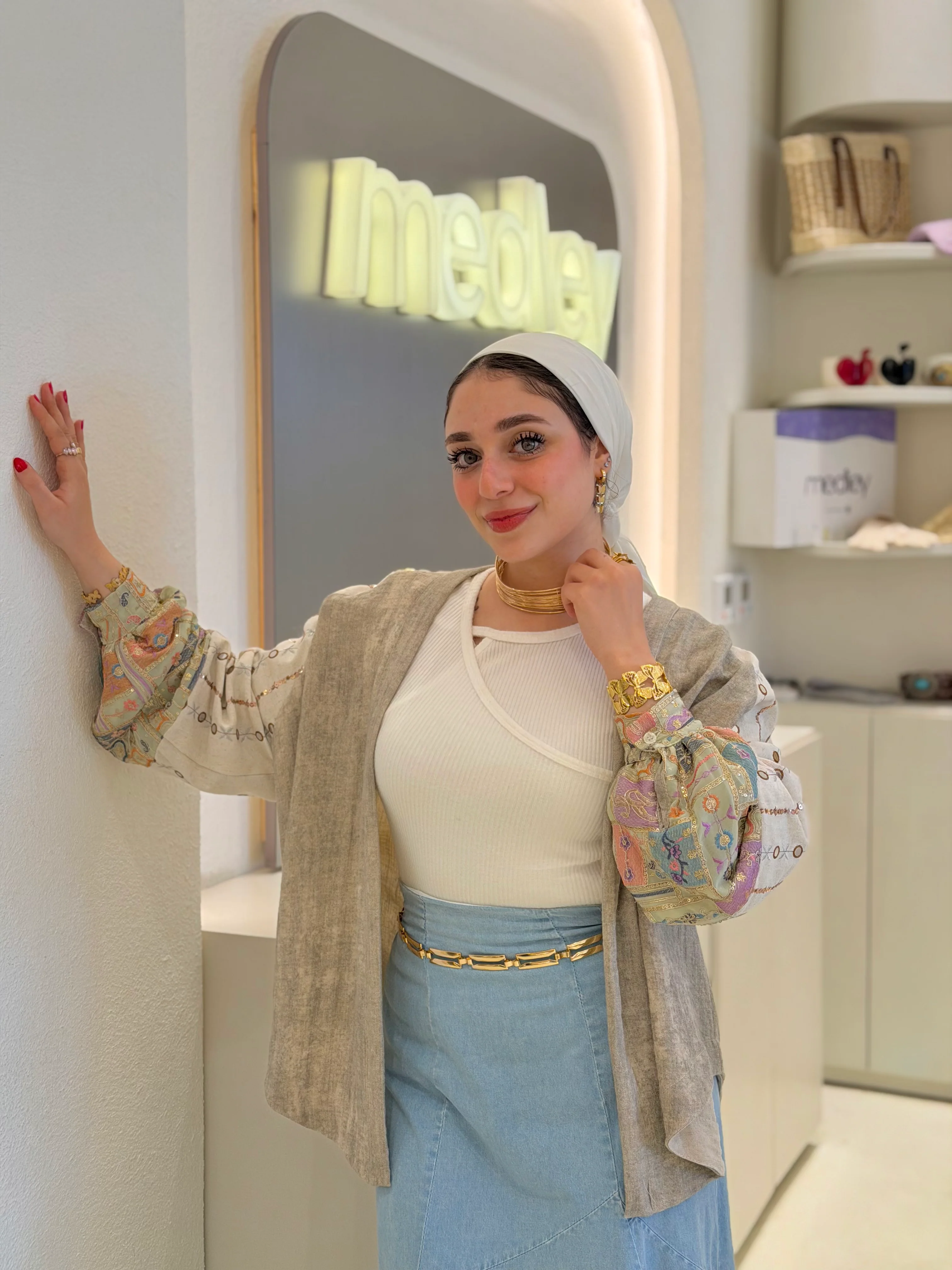 Ramadan Linen Cardigan