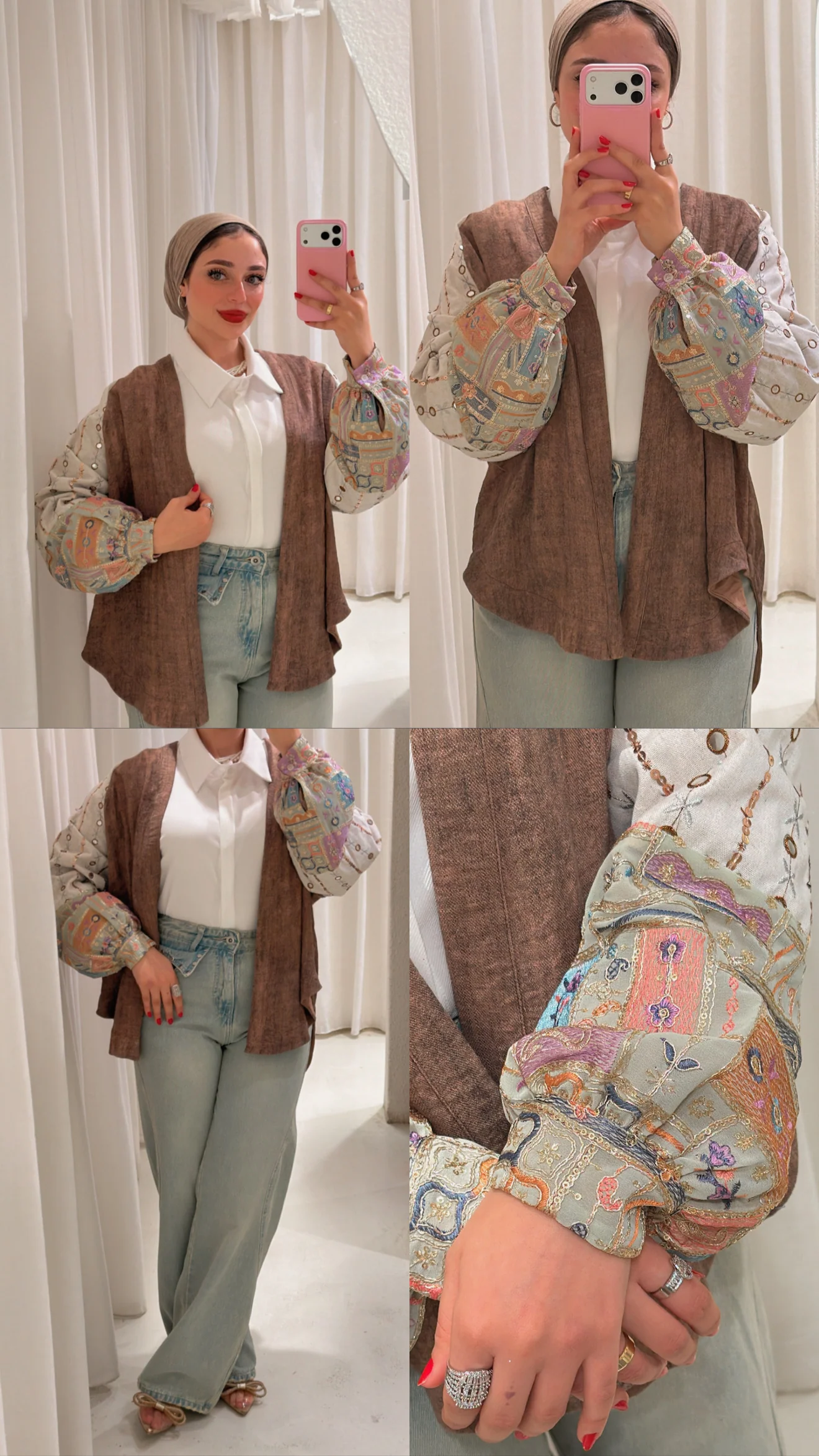 Ramadan Linen Cardigan - Image 2