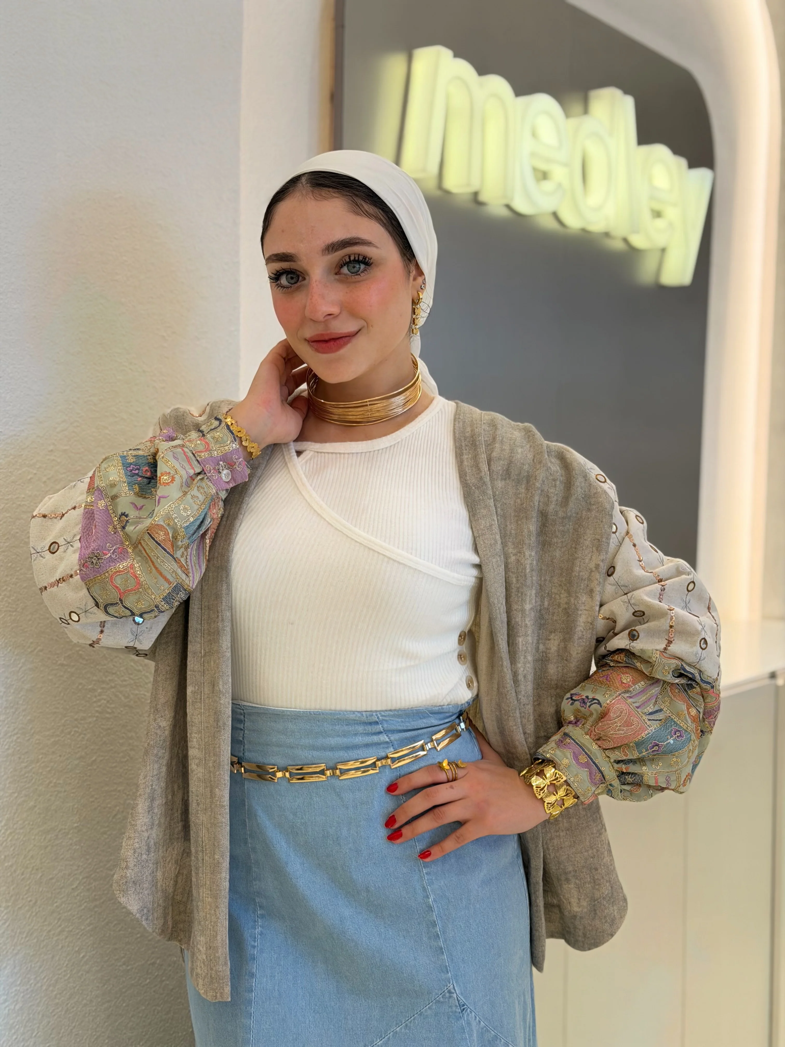 Ramadan Linen Cardigan - Image 4
