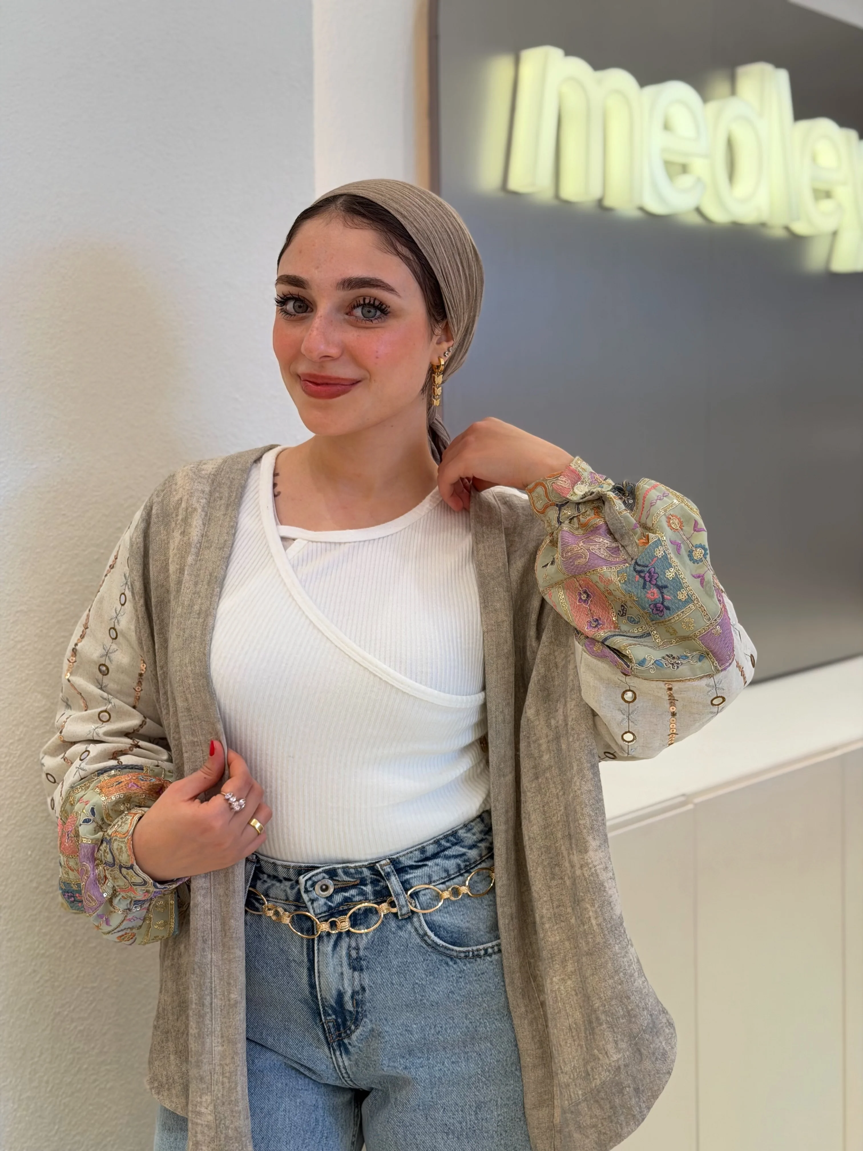 Ramadan Linen Cardigan - Image 5