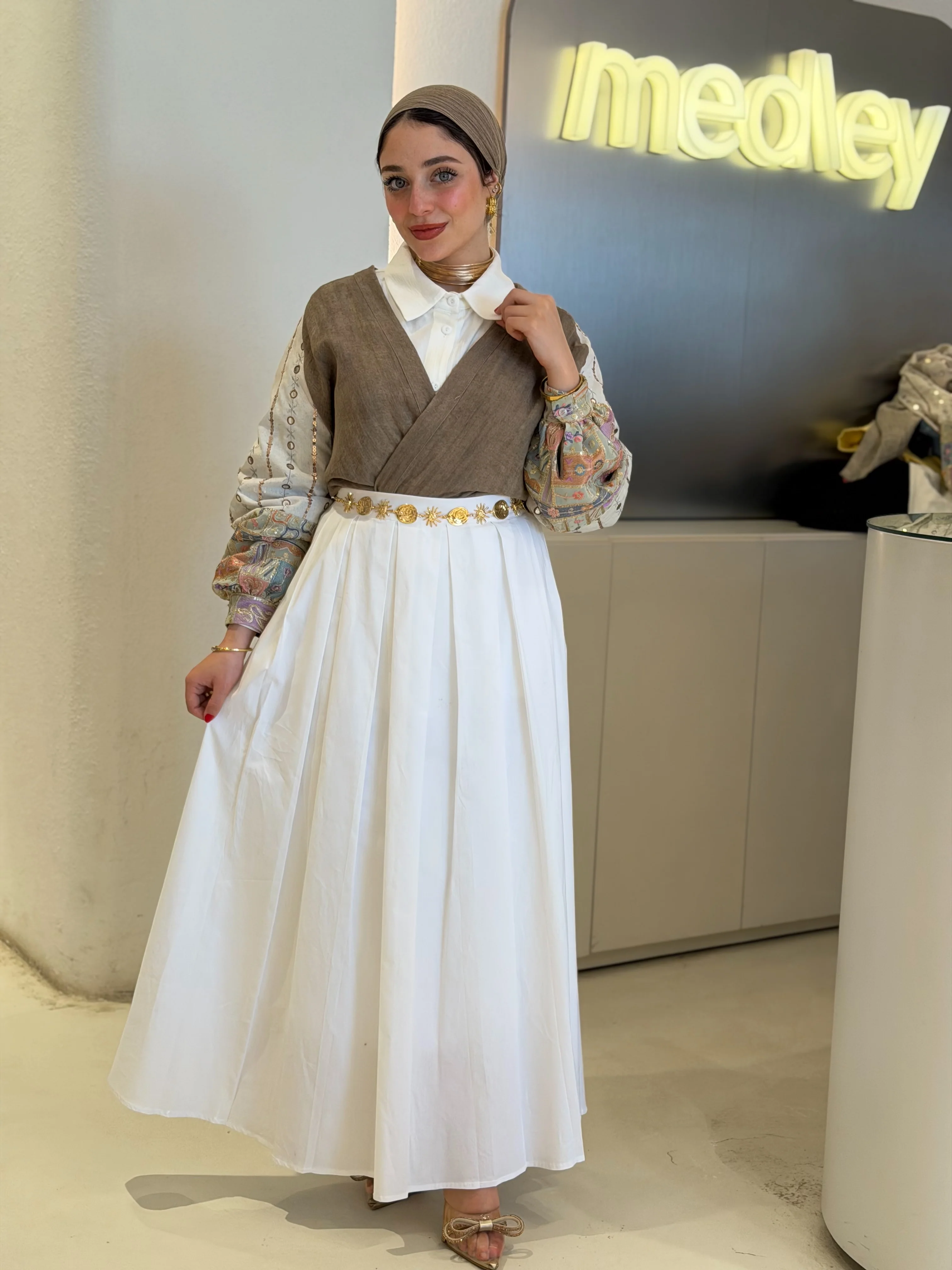 Ramadan Linen Cardigan - Image 8