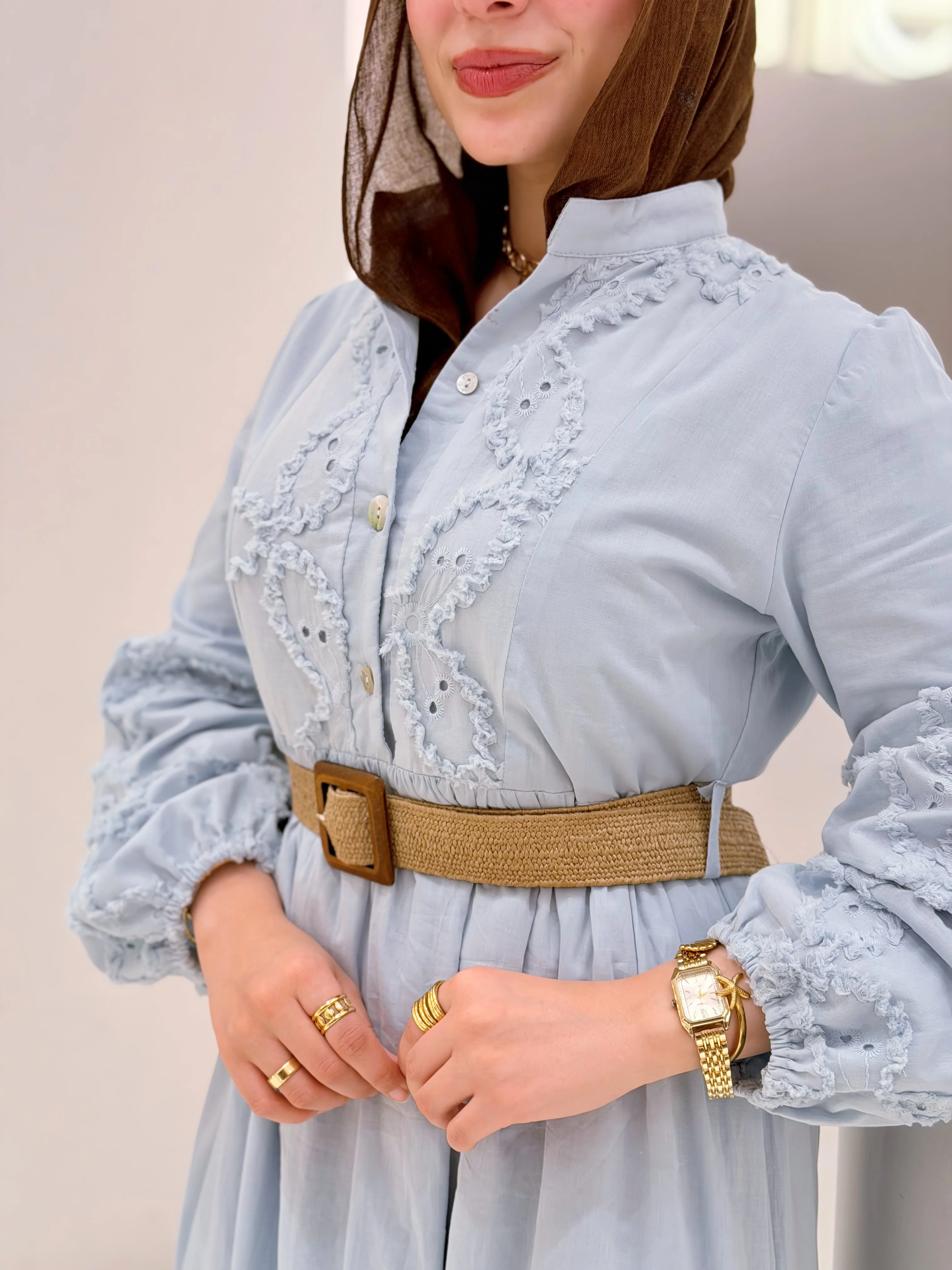 Rokama bb blue Dress - Image 3