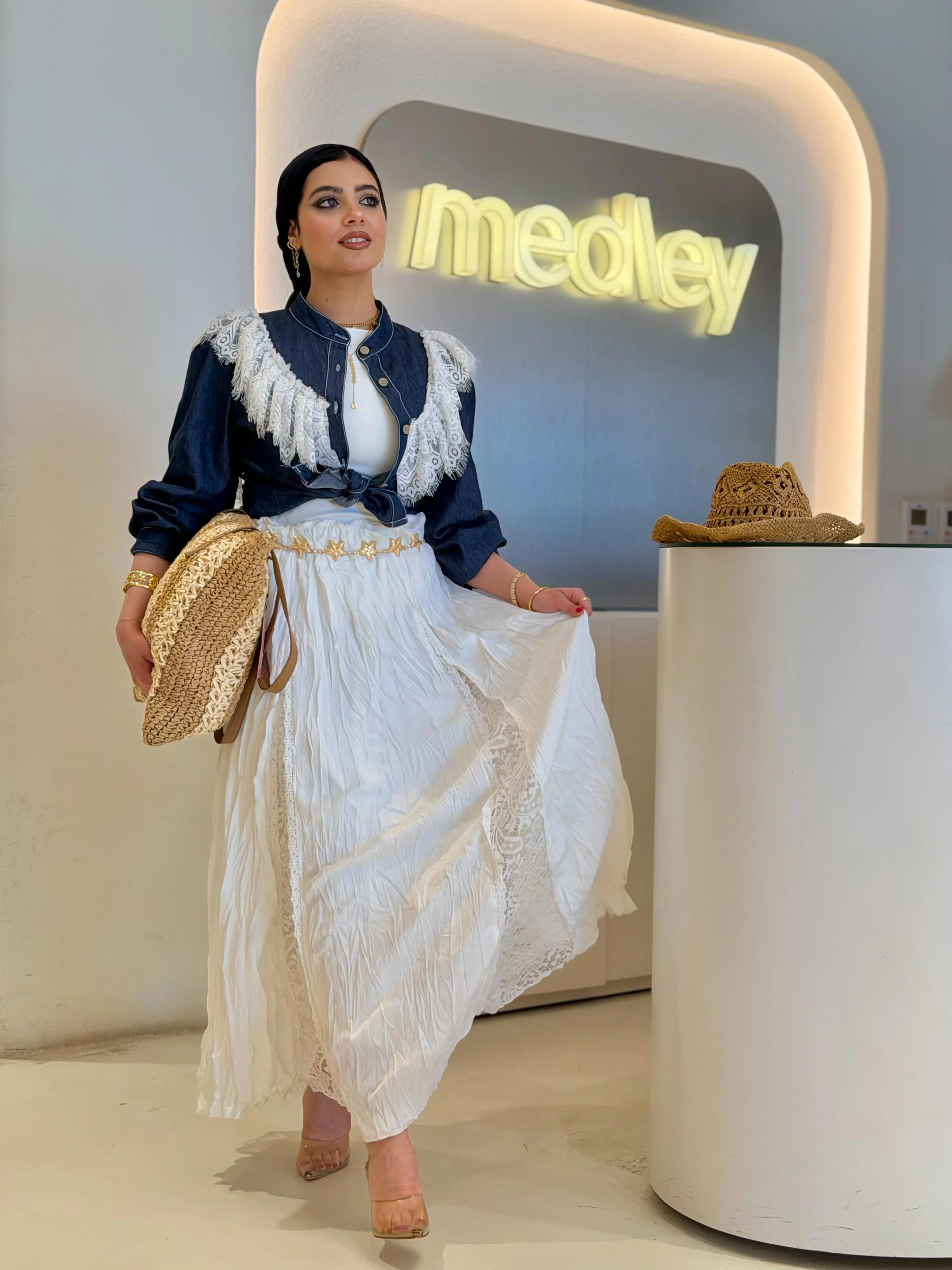 Soft Straw Handbag - Image 2