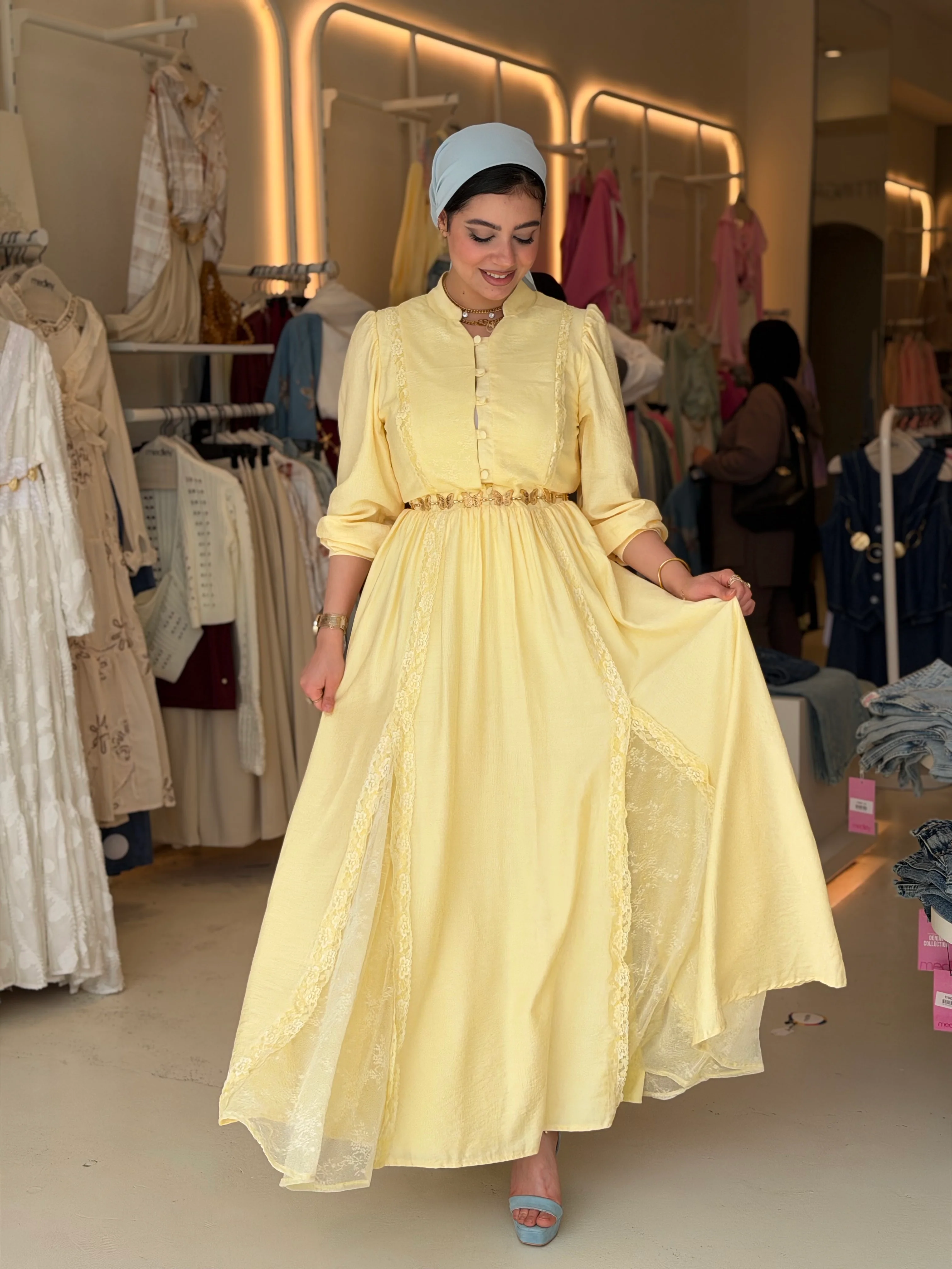 Soft Yellow Cinderella’s Dress - Image 3
