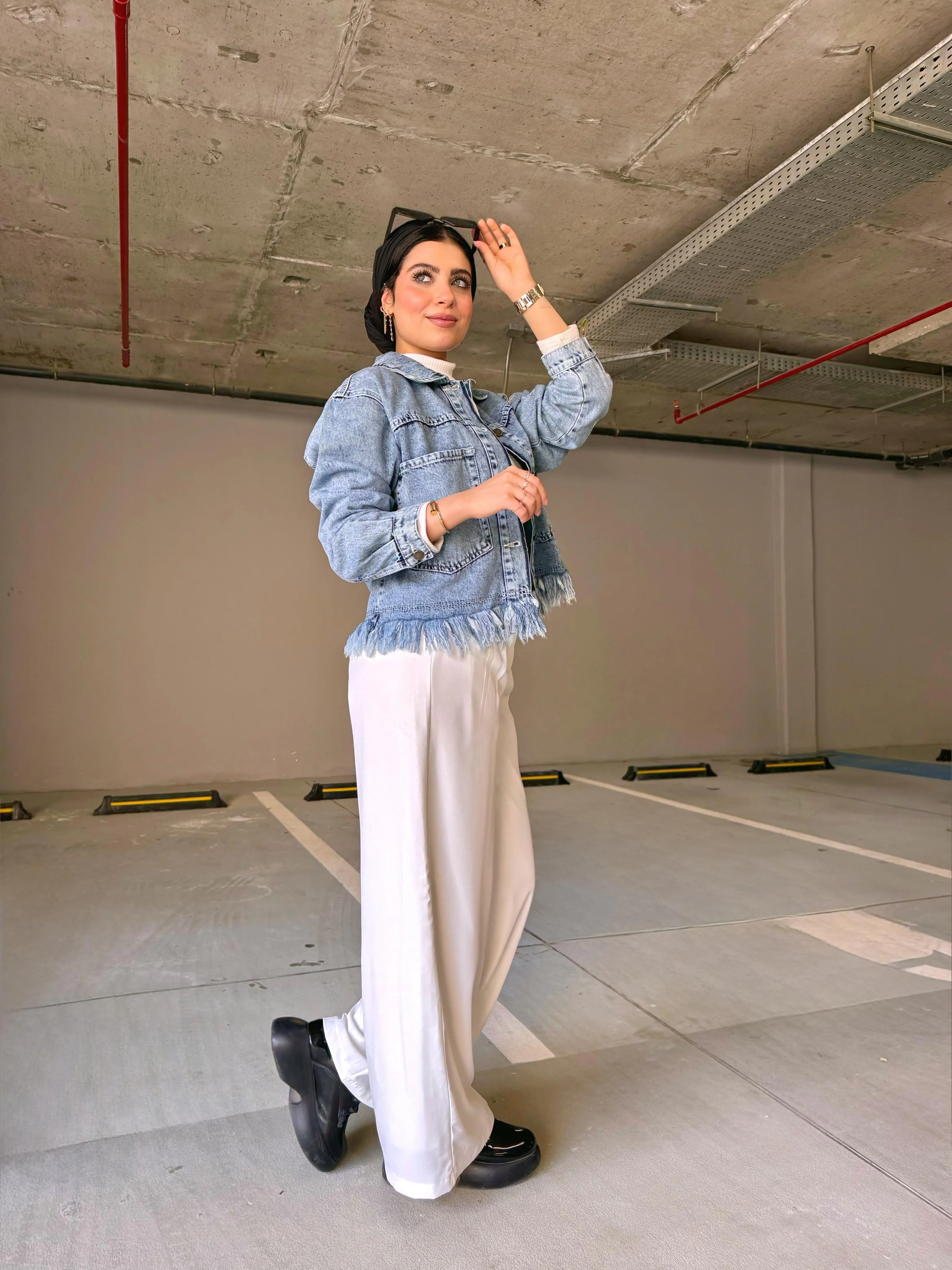 Casual wide-leg trousers - Image 4
