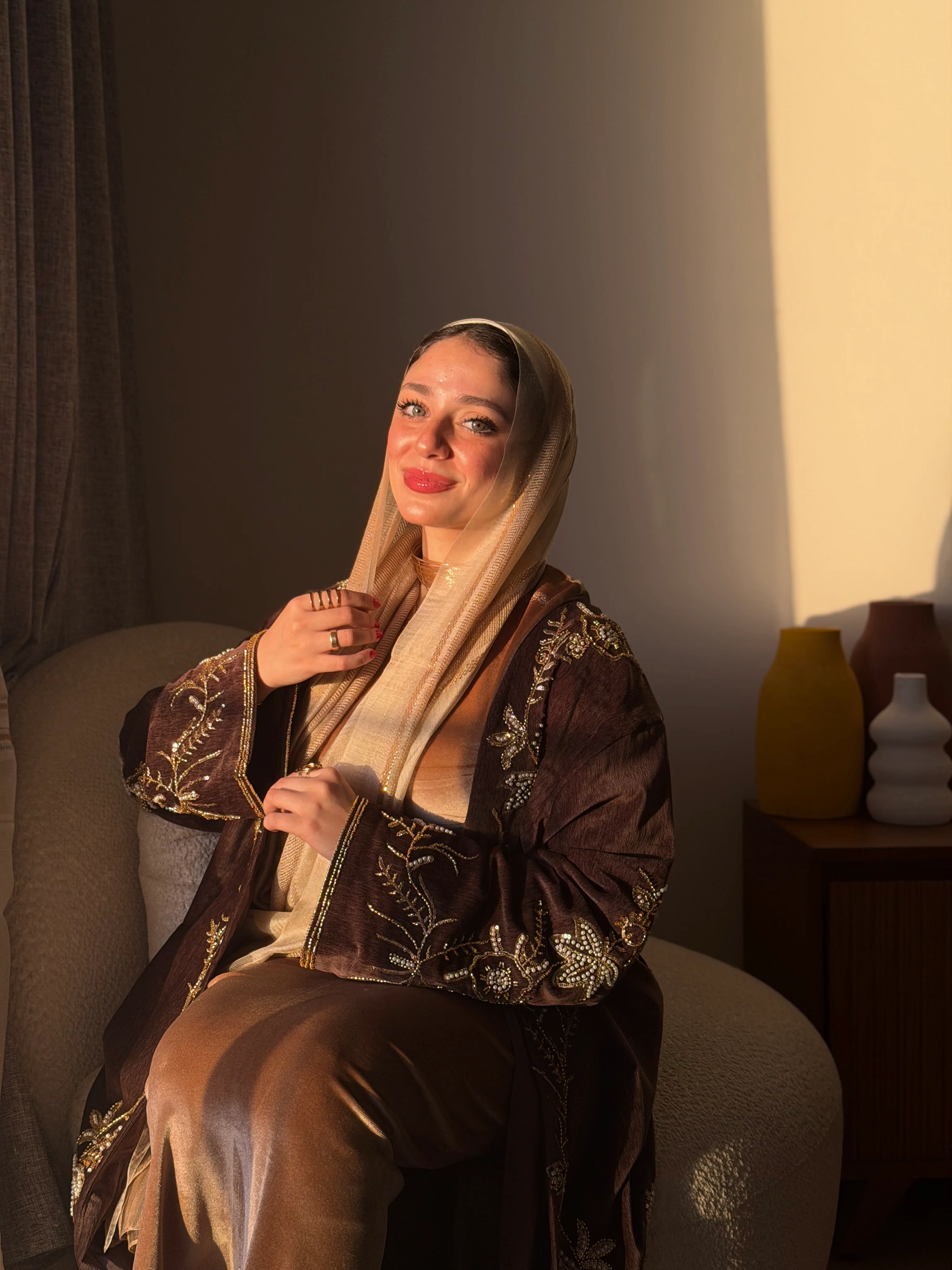 Golden Hour Abaya - Image 5