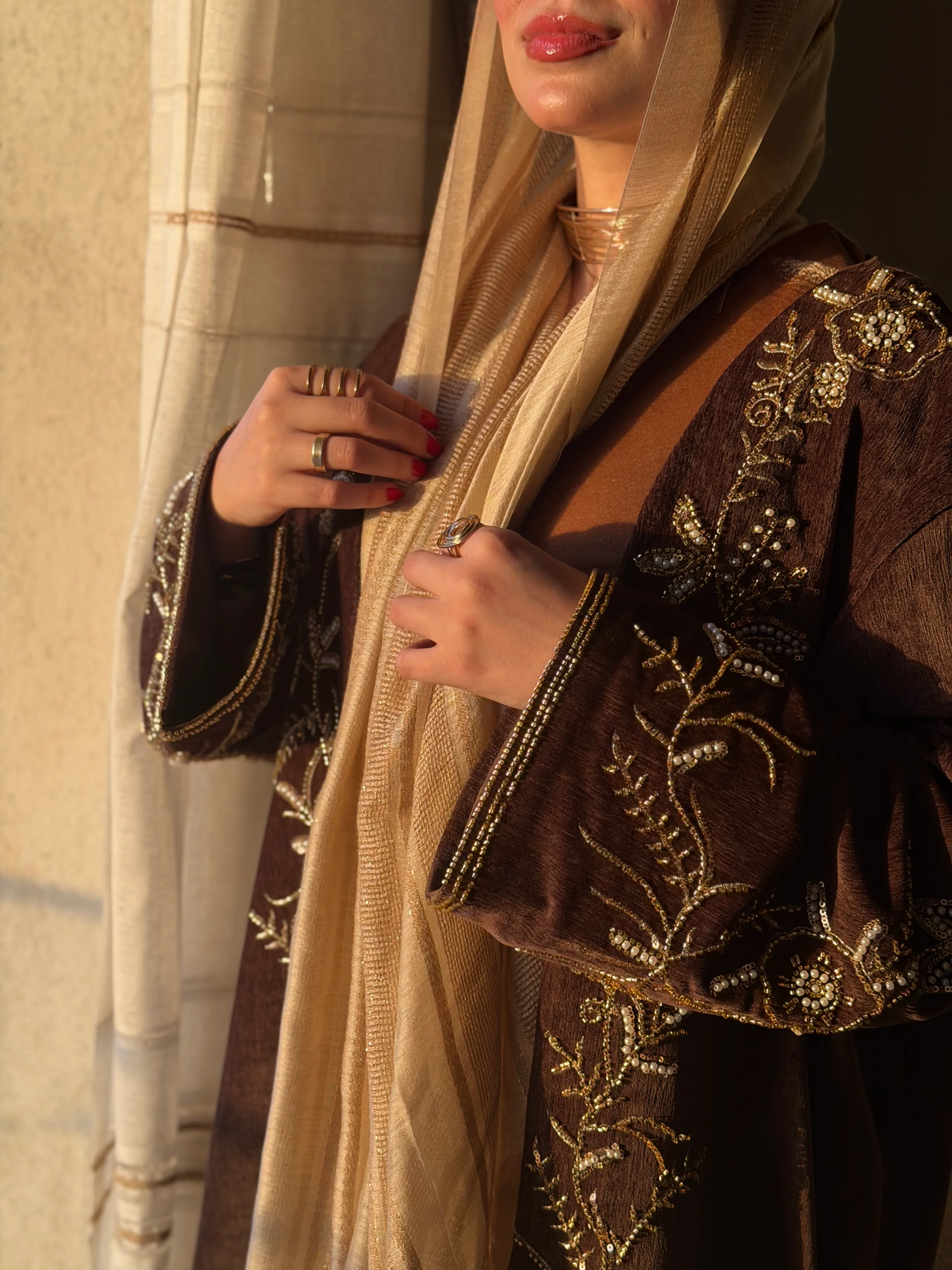 Golden Hour Abaya - Image 6