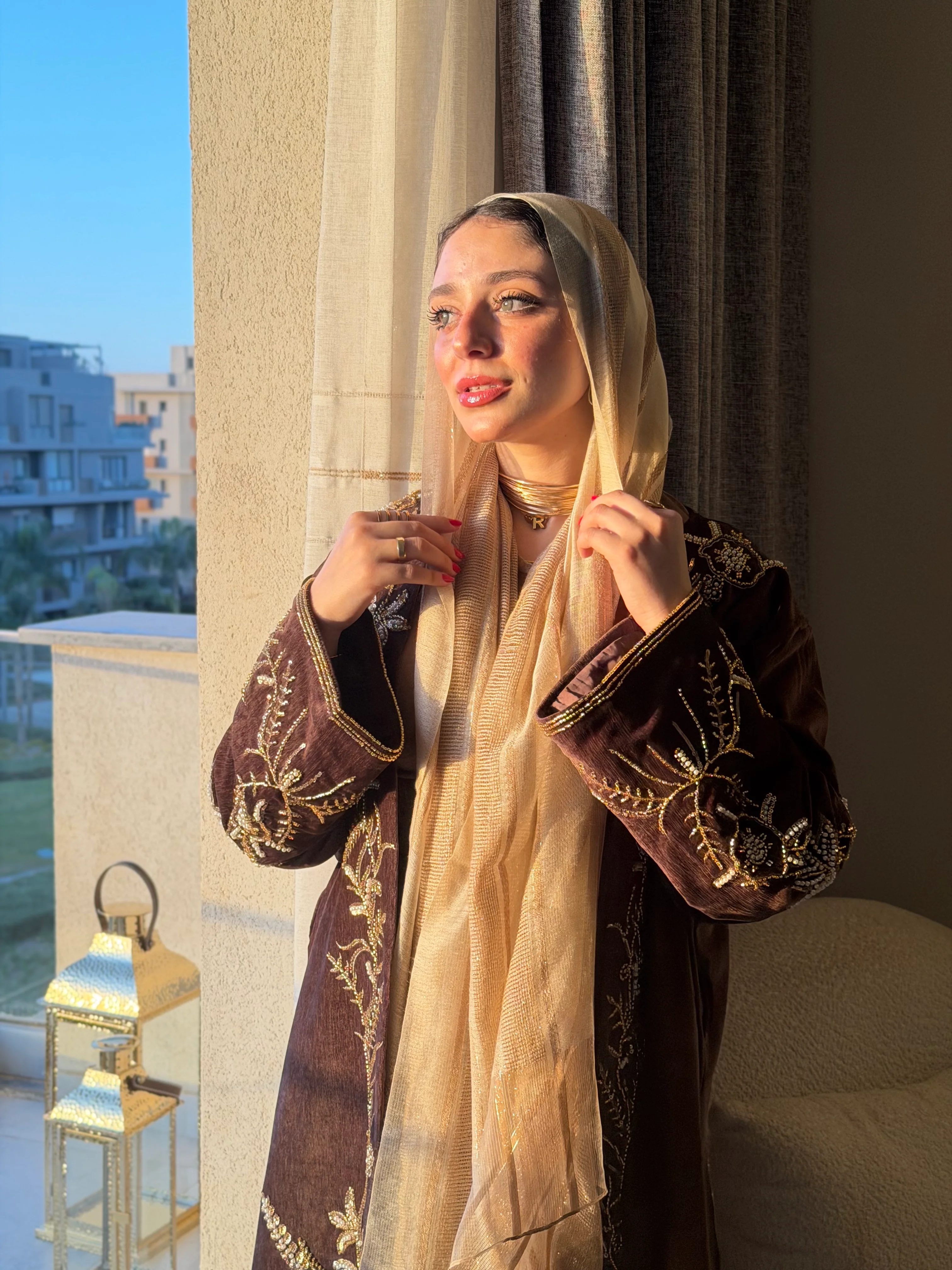 Golden Hour Abaya - Image 7
