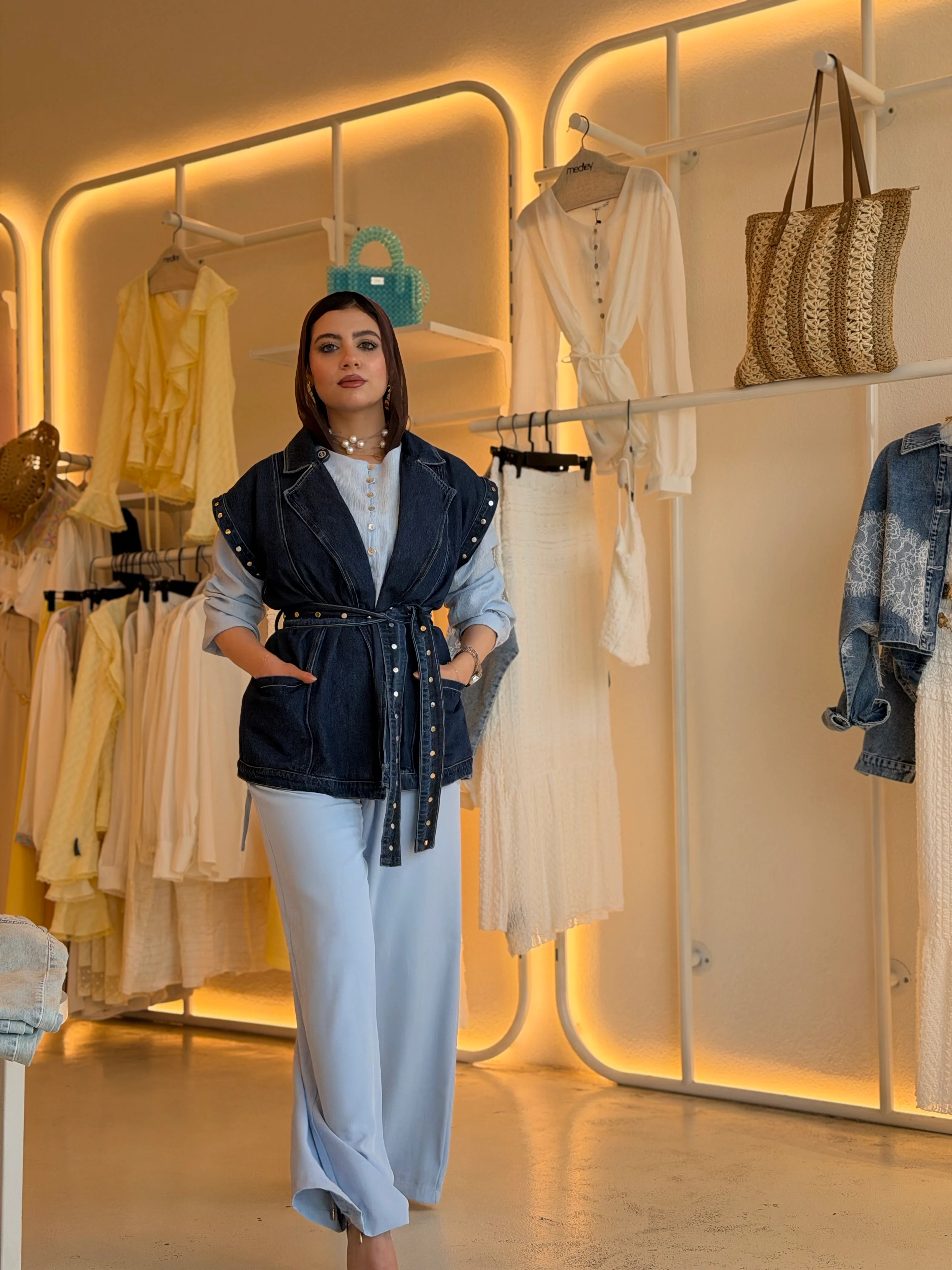 Azure Denim Look - Image 3
