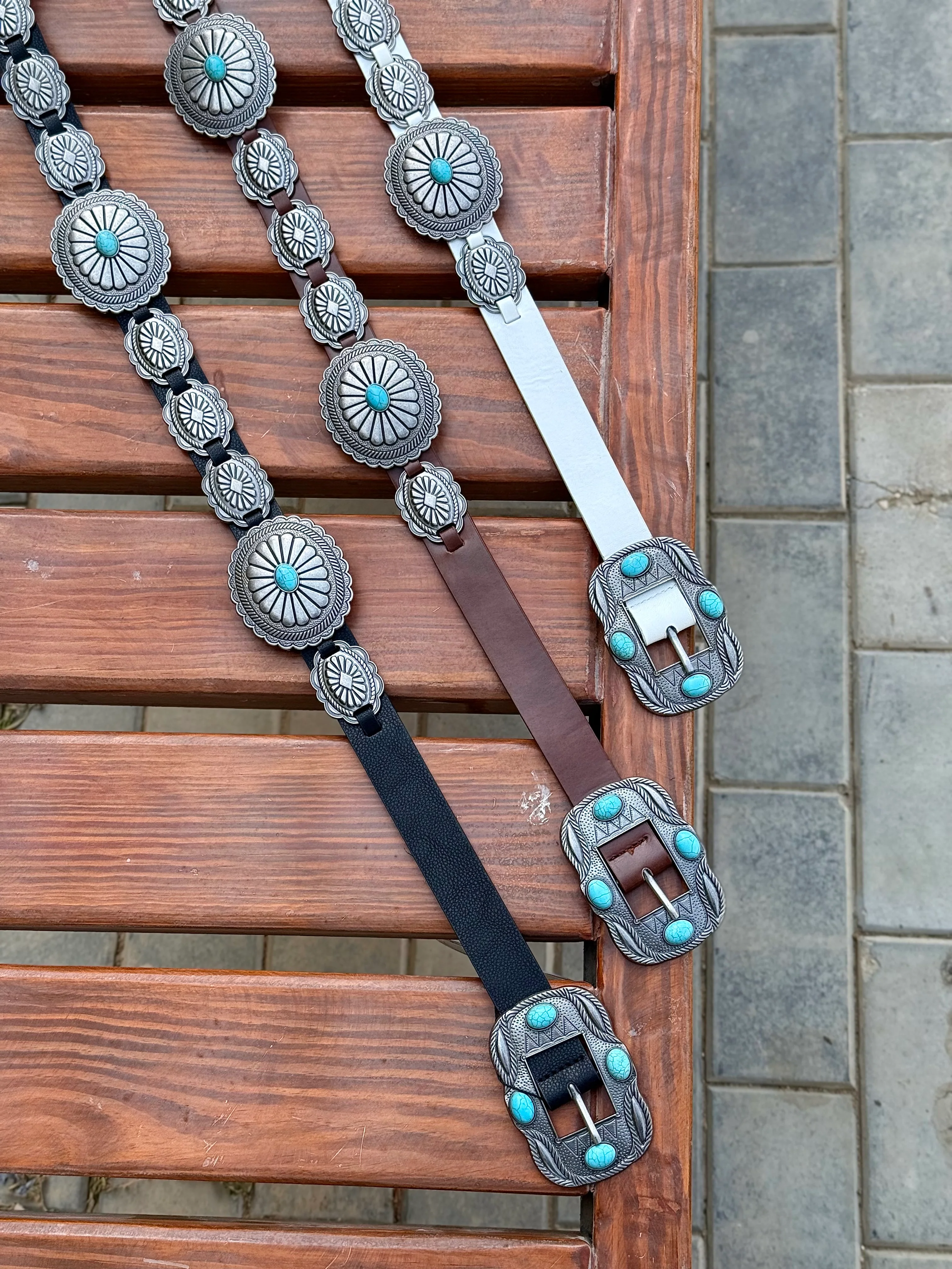 Turquesa Concho Belt 🌵 - Image 3